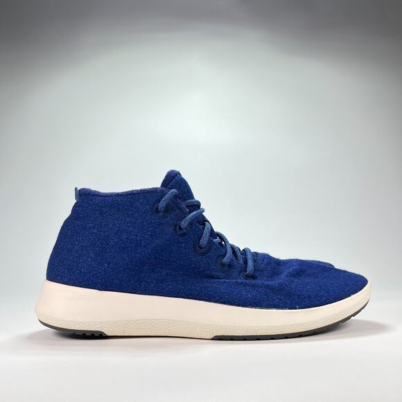 allbirds Other - Allbirds Wool Runner Up Mizzle Blue High Top Walking Shoes Sneakers Men's Sz 14